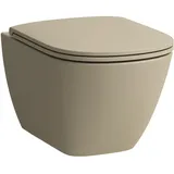 Laufen Lua Wand-WC mit WC-Sitz Bahamabeige