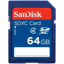 SDXC Speicherkarte 64GB SDXC 16 GB BLAU No Size