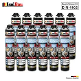 Brunnenschaum 12 x 750ml Bauschaum Montageschaum Pistolenschaum IsolBau
