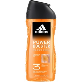 adidas 3in1 Power Booster Duschgel, extra-Energieschub mit spritzigem Duft, 250 ml