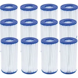 BESTWAY Filterkartusche blau 10,6 x 20,3 cm