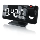 CSL Projektionswecker schwarz