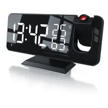 CSL Projektionswecker schwarz