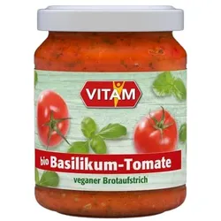 VITAM Brotaufstrich Basilikum-Tomate bio