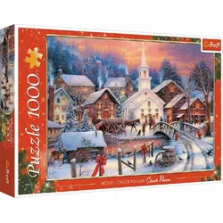 Trefl - Puzzle - Weiße Weihnacht, 1000 Teile