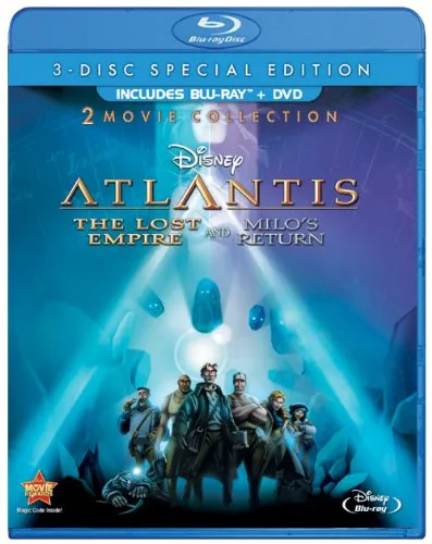 Atlantis: The Lost Empire / Atlantis: Milo's Return: Two-Movie Collection (Three Disc Blu-ray / DVD Combo) (Neu differenzbesteuert)