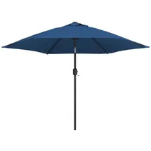 vidaXL Sonnenschirm 300 cm Azurblau