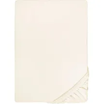 biberna 0077144 Feinjersey 90 x 190 - 100 x 200 cm natur