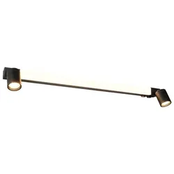 Beleuchtung Trio Enrico 90x18 cm Metall schwarz matt TR281479332