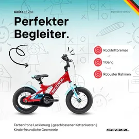 S'cool XXlite 12 Zoll RH 0 cm blau/rot