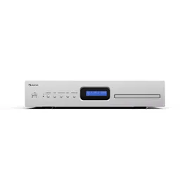 Auna Art22 CD Player HiFi Mit Slot-In Laufwerk, USB-Eingang, CD-MP3 Wiedergabe, Fernbedienung, Optische & Koaxiale Ausgänge – 130 W – Silber