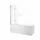 Buylando Glaswerk Westfalen – 100x140 cm Badewannenaufsatz (h)