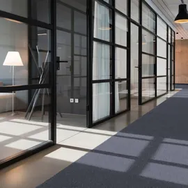 Primaflor Picollo Teppichläufer 100 x 200 cm Grau/Blau