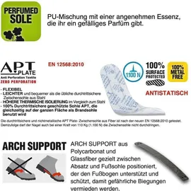 COFRA Sicherheitsschuhe Bis S3 Src, knöchelhoch, Land 46