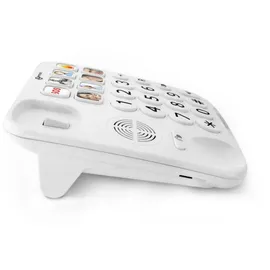 Geemarc Geemarc, Seniorentelefon Verstärkt mit Fototasten - weiss, Telefon, Weiss