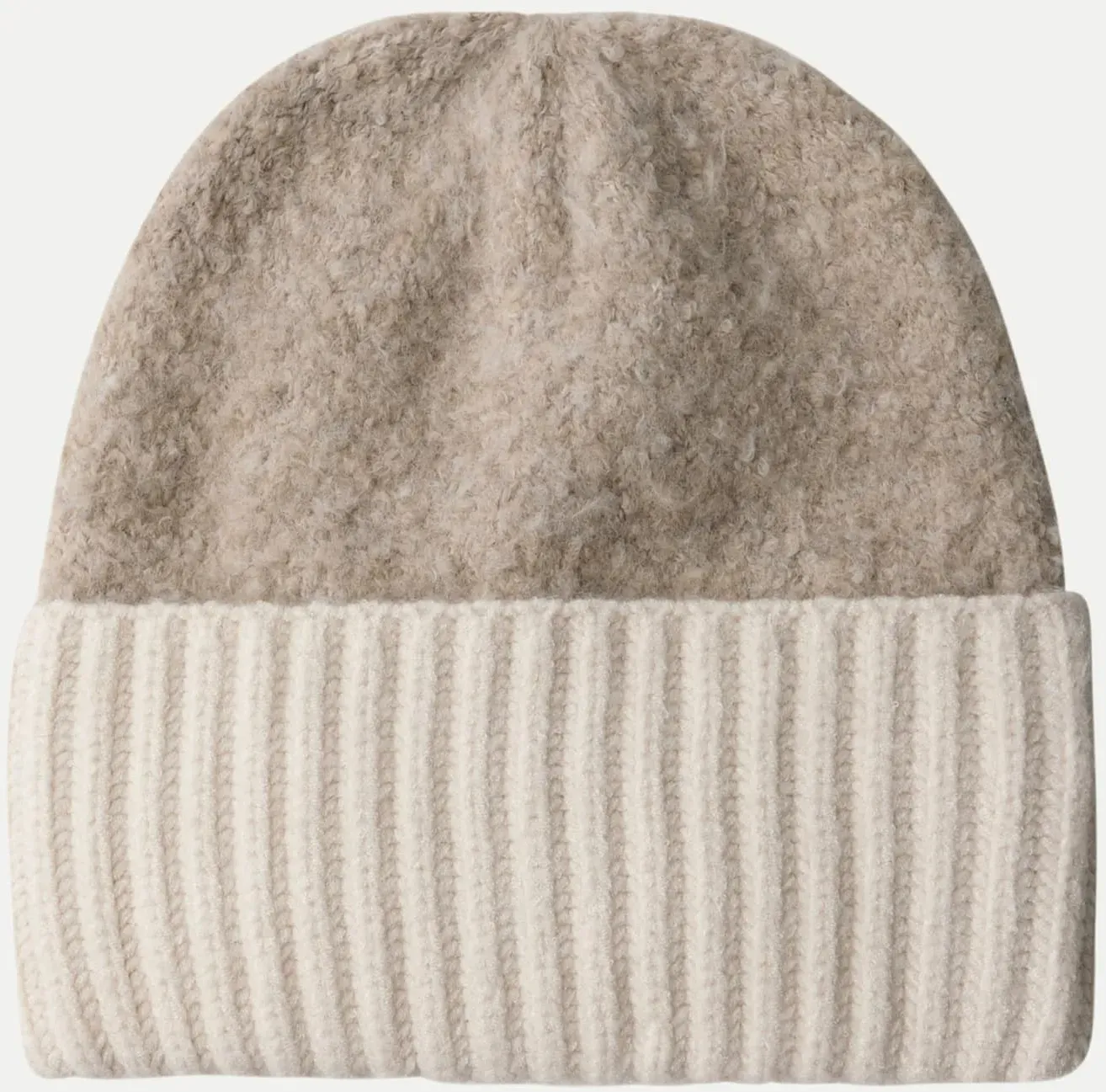 Beaniemütze Beige