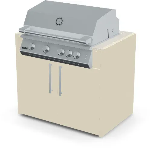 Brabura Fusion 400 RS Modul - Iron Frost / Perle Blanche / Silberner Griff