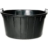 Jopa Spezialkübel oval schwarz 90 l
