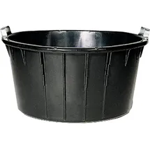 Jopa Spezialkübel oval schwarz 90 l