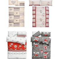 OTTO home Janina Patchwork Rot 155 x 220 cm + 80 x 80 cm