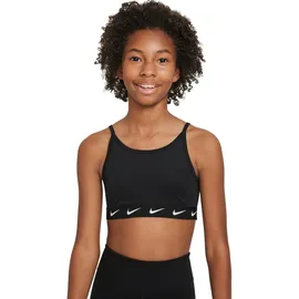 Nike Dri-Fit Big Kids Sport-BH Mädchen, schwarz
