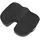 Intirilife Sitzkissen 45 x 36 x 7 cm Schwarz