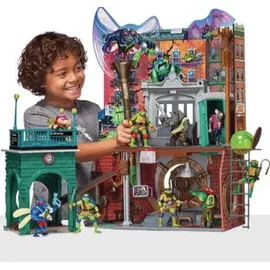 BOTI Teenage Mutant Ninja Turtles: Mutant Mayhem Spielset Hauptquartier