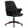 aea Sessel Büro Arbeitszimmer Leder Polster Drehbar Computer Stühle Konferenz - Schwarz
