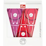 Prym Rundstricknadel Set prym.ergonomics, 3,0-4,0mm, Multicolor, Alabasterweiß