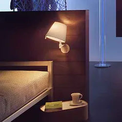 Artemide Melampo Parete, aluminiumgrau , Lagerverkauf, Neuware