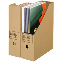 Top-Print Archiv-Stehsammler braun 10 Stück