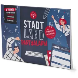 Tchibo - Spielblock »Stadt, Land, Partyalarm«