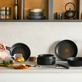 Tefal - Topf- und Pfannenset INGENIO Excellence Fusion, 11-tlg. - Schwarz