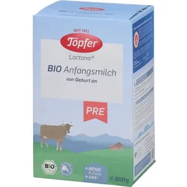 Töpfer Lactana Bio Pre Anfangsmilch 600 g