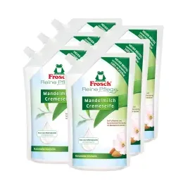 Frosch Reine Pflege Mandelmilch Cremeseife Nachfüllbeutel 500 ml