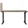 Beliani Schreibtischtrennwand SPLIT 80 x 50 cm Beige