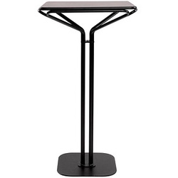 meet powered by PAPERFLOW Stehtisch Stahl schwarz 60,0 x 60,0 x 110,0 cm