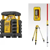 Stabila Rotationslaser LAR 350 mit manueller 2-Achsen-Neigung 9-teiliges Set
