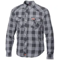 BÜSE Fairbanks Textilhemd Grau XL