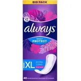 Always Slipeinlagen Daily Protect Extra Long, 40 St.