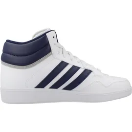 adidas Hoops 4.0 Mid Cloud White / Dark Blue / Grey Two 44