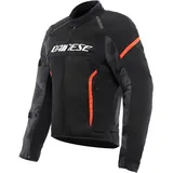 Dainese Air Frame 3 Textiljacke - Schwarz/Neon-Rot - 58