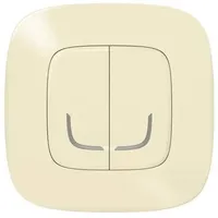 Legrand 752687 Valena Allure with Netatmo Wandsender 2-Fach Mandelweiss