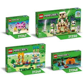 LEGO Minecraft Das Axolotl-Haus 21247