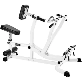 Bad Company Rückenmaschine/Rudermaschine I Rudergerät für das Rückentraining im Homegym I BCA-28