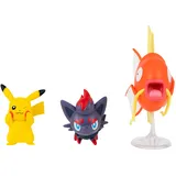 Pokémon Battle Figure Set Pikachu/Magikarp/Zorua