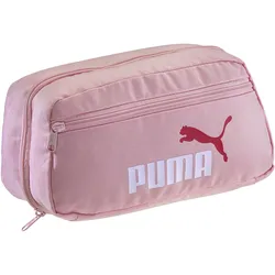 PUMA Washbag Kultur-Tasche praktischer Kosmetik-Beutel mit integriertem Haken 28x7x16cm 4,9 Liter 90303 26 Rosa - One-Size