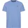 delmao Rundhalsshirt Kurzarm, Regular Fit, basic, aus 100% Baumwolle blau L (52/54)