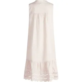 Cartoon Druckkleid Kurz Beige 38
