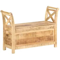 VidaXL Flurbank 103 x 33 x 72 cm Massivholz